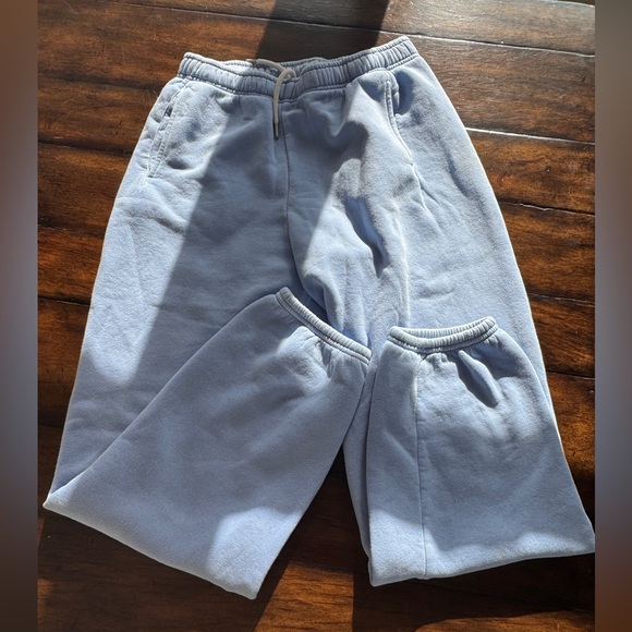 aerie Pants - Women’s Aerie Offline Light Blue Sweatpants- Size Medium